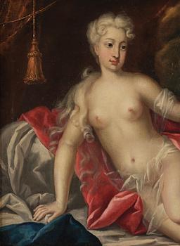 David Klöcker Ehrenstrahl, studio of, Danaë and the shower of gold.