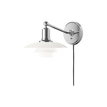 Poul Henningsen, wall lamp PH 3/2 for Louis Poulsen Denmark.