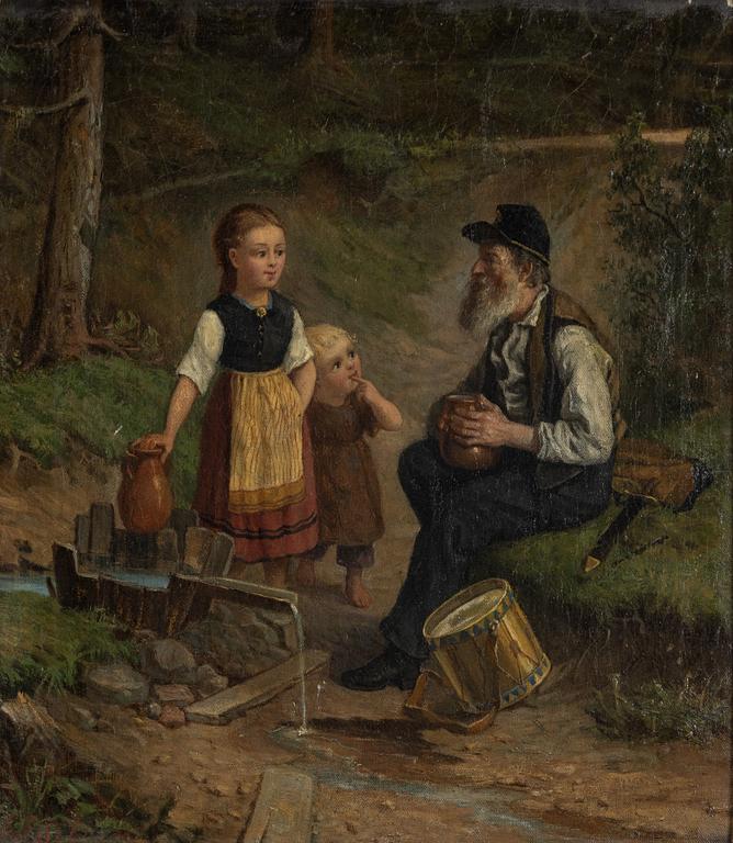 Johan Jacob Silvén, By the Well.