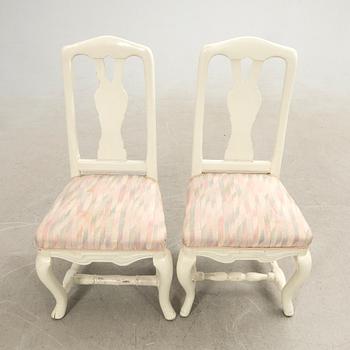 Chairs, a pair, late Baroque.