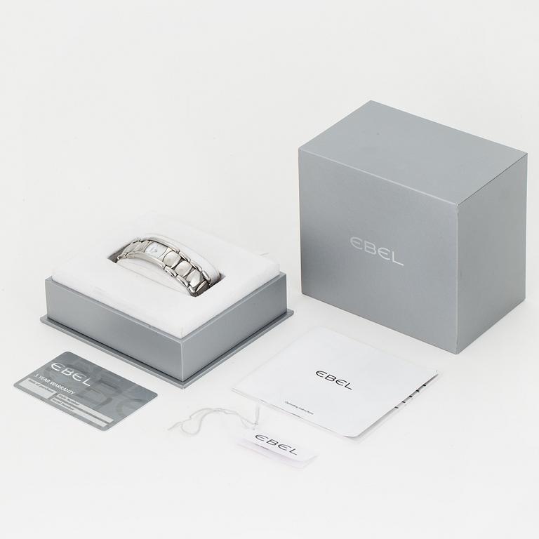 EBEL, Beluga Manchette Lady, wristwatch, 19 mm.