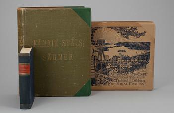 BÖCKER, 3 st, Finland 1900/1950-tal.