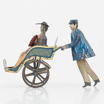 Lehmann, A tinplate "Going to the fair" Germany. In production 1889-96.