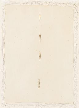 248. Lucio Fontana, Untitled, from: "Serie Rosa".