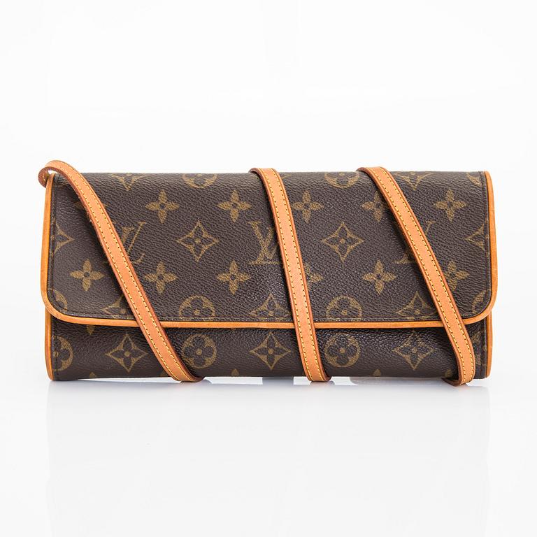 Louis Vuitton,"Pochette Twin GM" laukku.