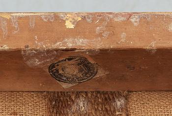 A late Gustavian stool circa 1800 by E. Ståhl.