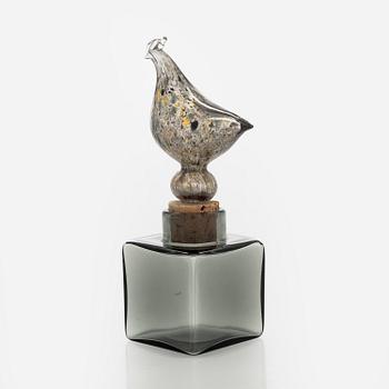 Kaj Franck, flaska, KF254, signerad K. Franck Nuutajärvi -61.