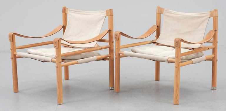 FÅTÖLJER, ett par, "Sirocco", Arne Norell, Norell Möbler AB.