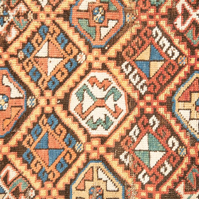 Carpet Caucasian, antique approx. 164x85 cm.