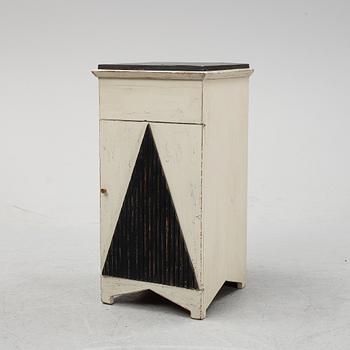 A late 19th century bedside table.