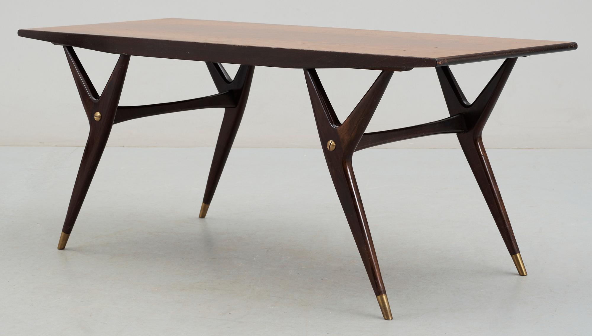 SOFFBORD, möjligen Ico Parisi, Slutarp, 1950-tal.