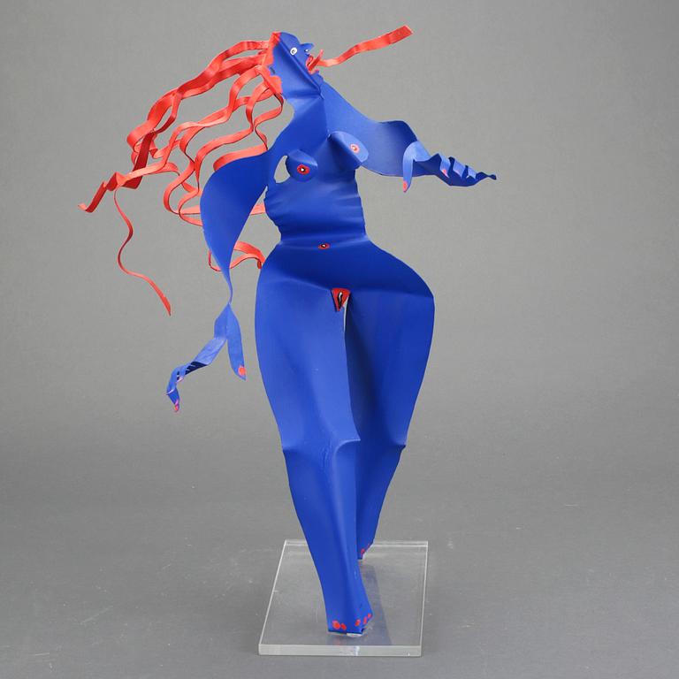 TIMO SOLIN, skulptur, signerad.