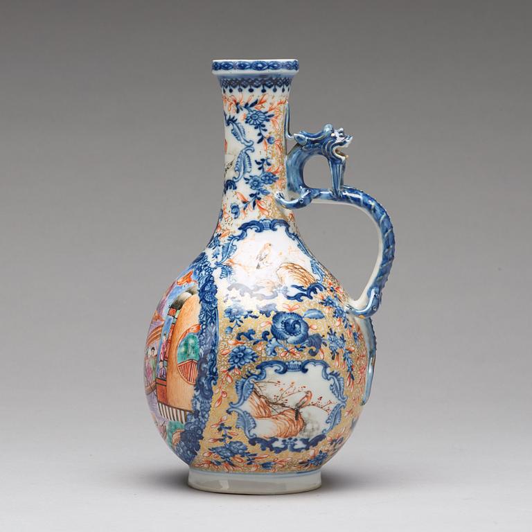 KANNA, porslin. Qingdynastin, Qianlong (1736-95).