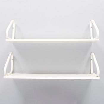 ALVAR AALTO,  Two late 20th century shelves for Artek.