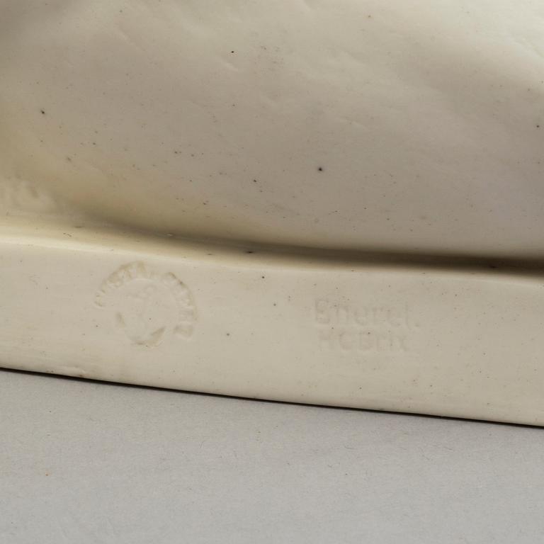 A PARIAN FIGURE, Eneret, Gustafsberg, second half of the 19th century.