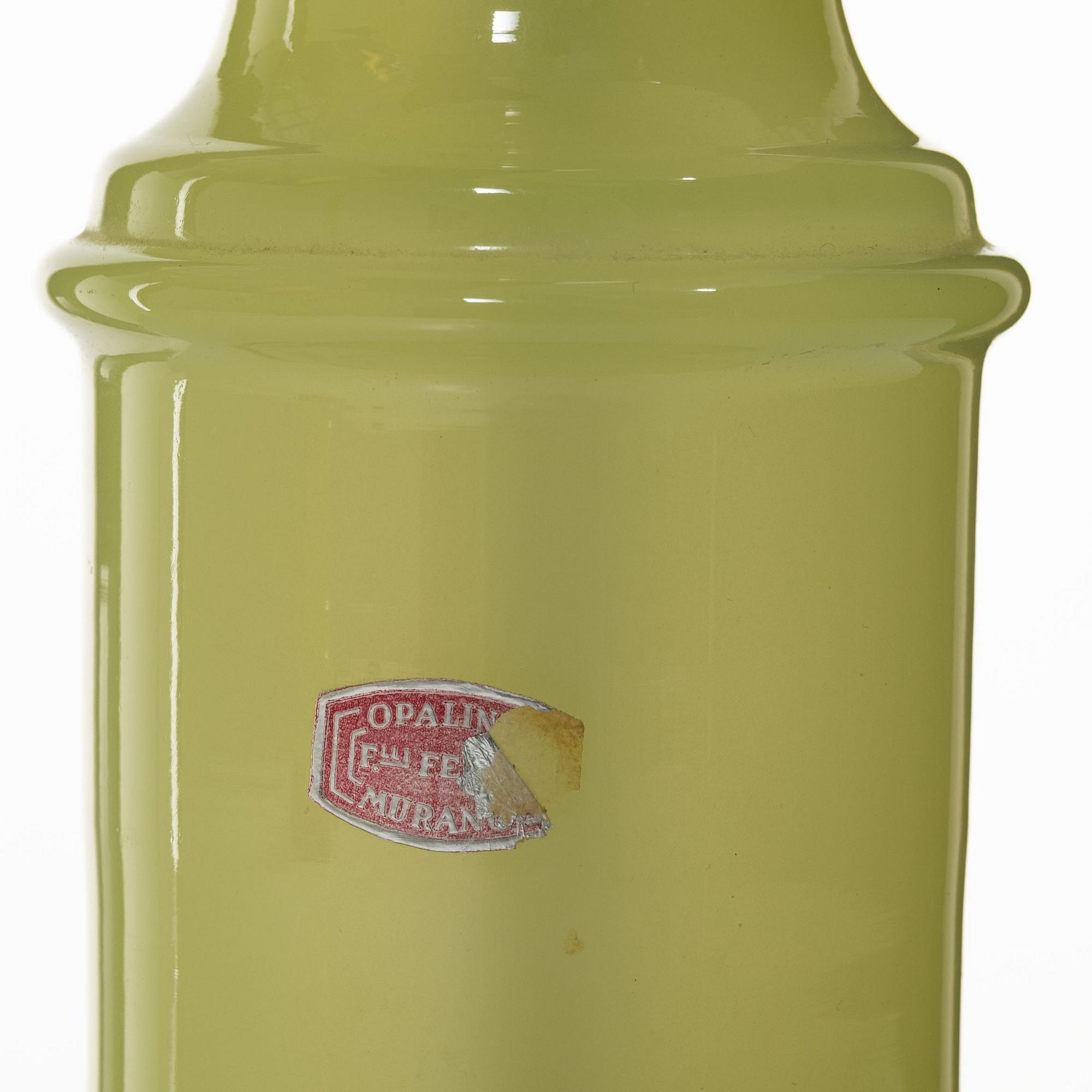 A pair of table lamps, Murano, Italy, second half of the 20th century.