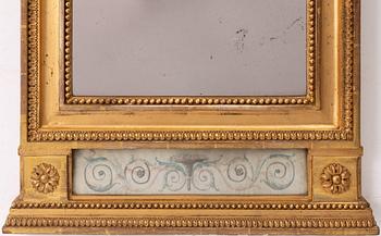 Mirror, Late Gustavian, late 18th century.