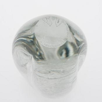 TIMO SARPANEVA, GLASSKULPTUR. Claritas. Sign. Timo Sarpaneva, Iittala 1984, C1751.