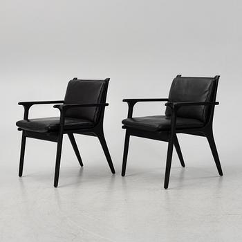 Space Copenhagen four 'Ren' dining chairs from Stellar Works.