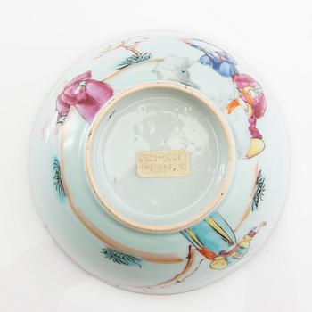 Skål Kina Qianlong (1736-95) porslin.