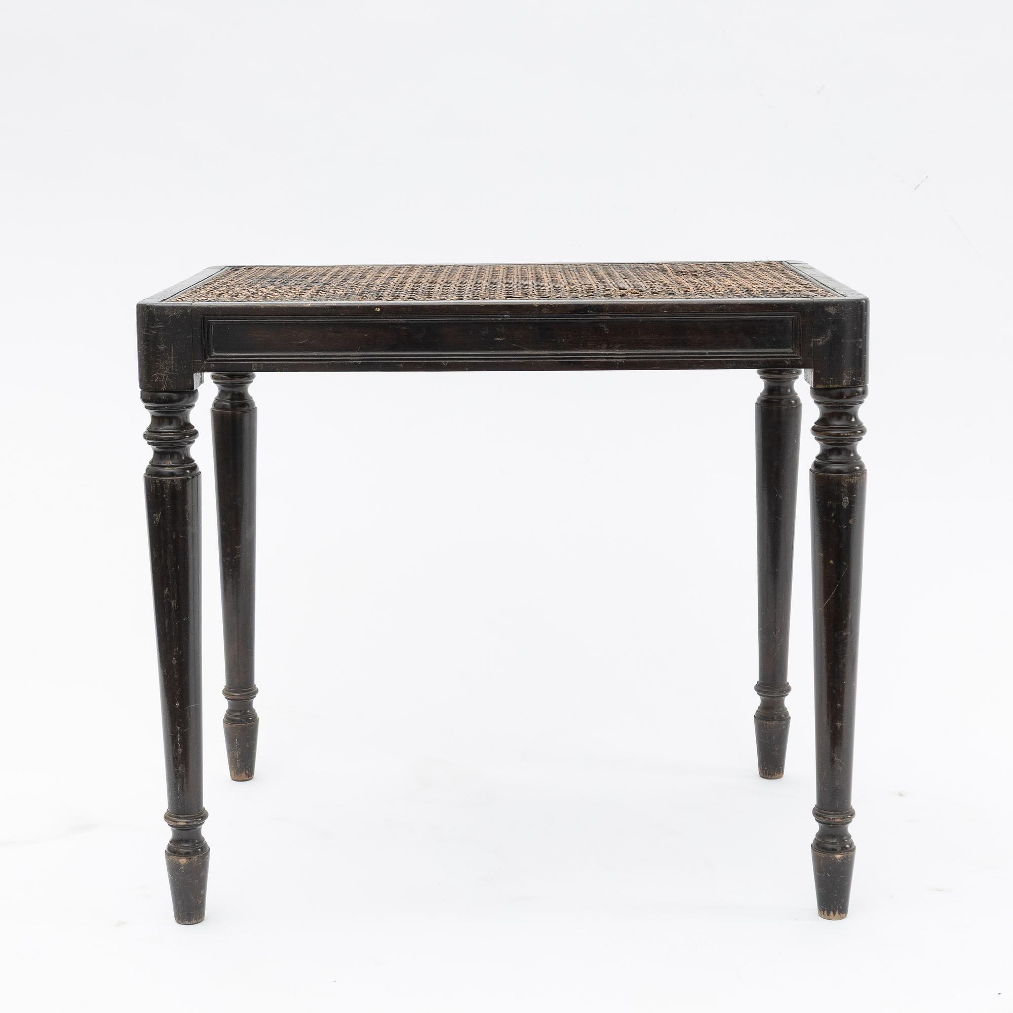 Nordiska Kompaniet, spegel med taburett, "Harding", 1920-tal.