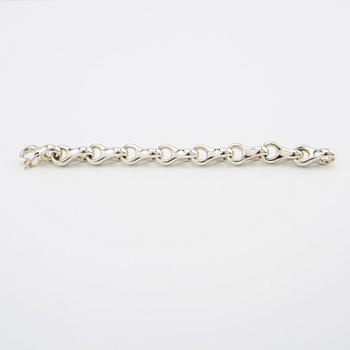 Ole Lynggaard, armband "Giga" silver.