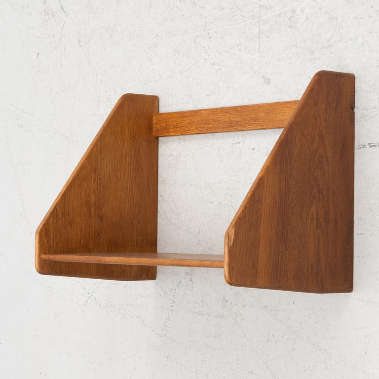 Hans J. Wegner, wall shelf, Ry Møbler, Denmark.