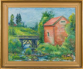 Mikko Oinonen, Talo joen varrella.