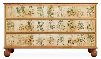 479. A Josef Frank 'Flora' chest of drawers by Svenskt Tenn, 1948.