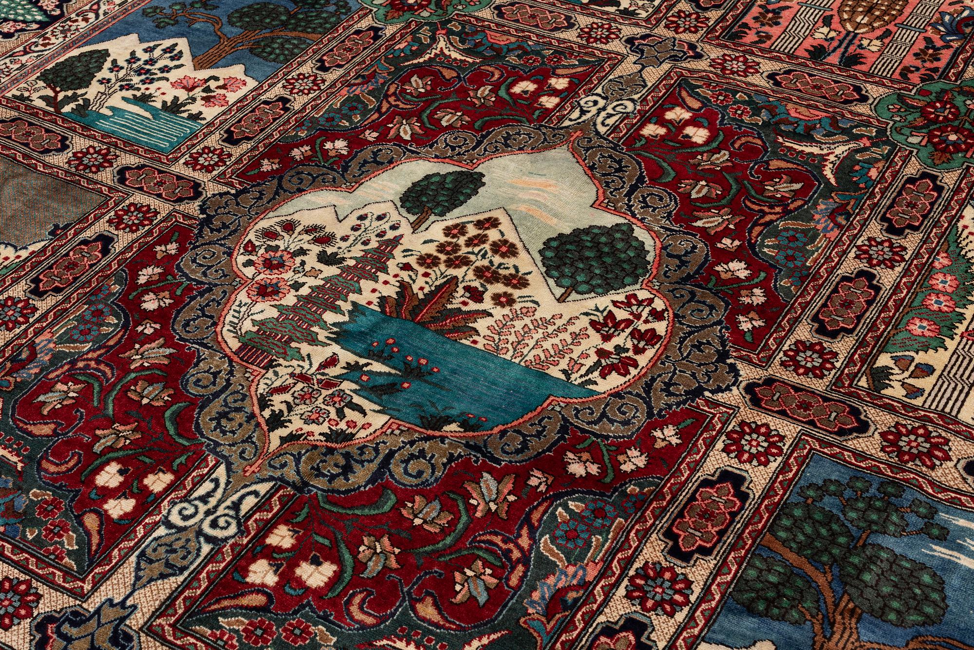 Carpet, Tabriz, approx. 423 x 330 cm.