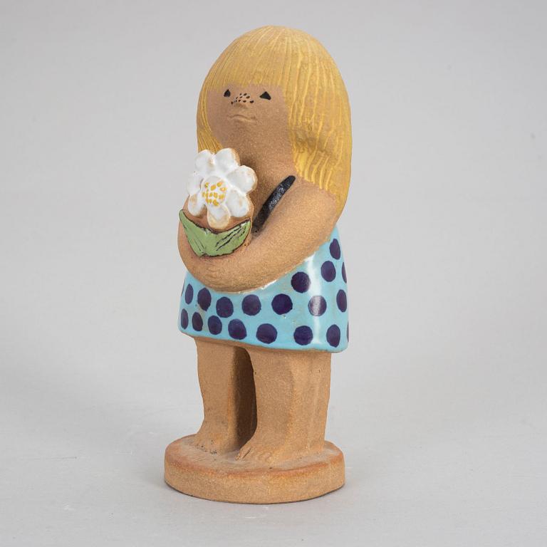 LISA LARSON, figurin, stengods, "Eva", Gustavsberg.