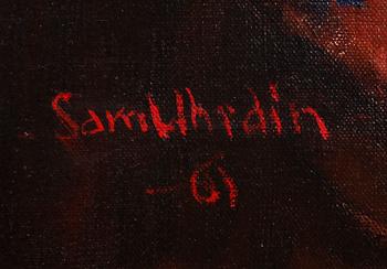 SAM UHRDIN, olja på duk, signerad och daterad -61.