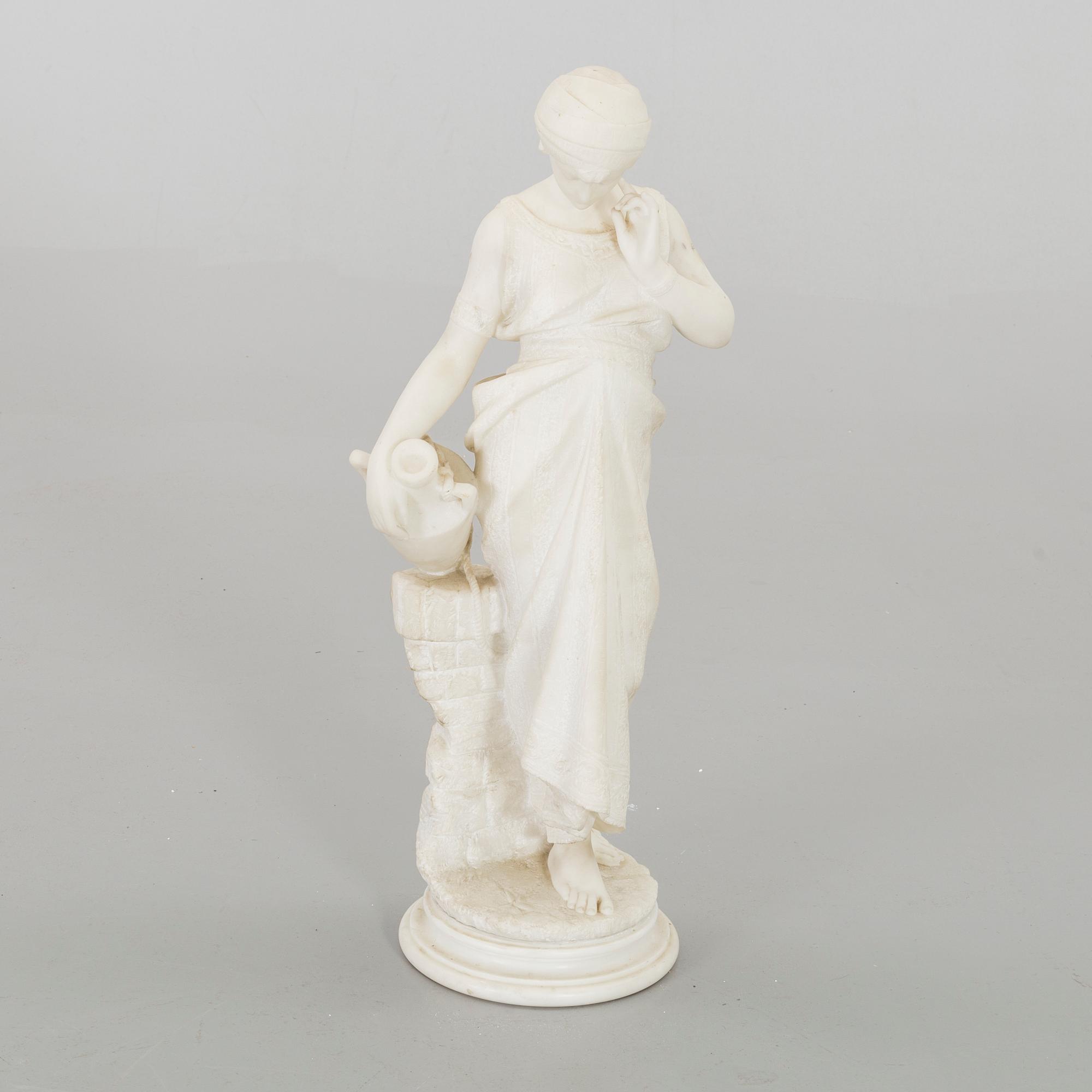 GUGLIELMO PUGI, sculpture, signed, 'Pugi Venezia'.