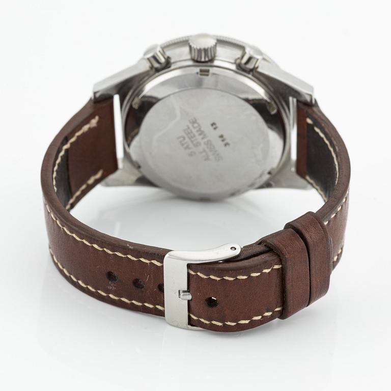 Jaques Monnat, armbandsur, kronograf, 37 mm.