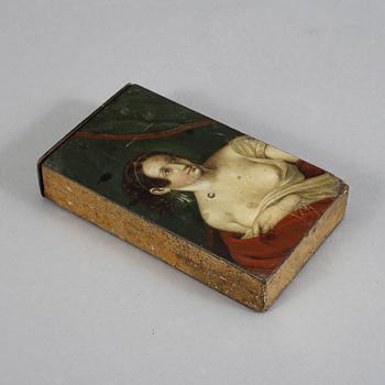 CIGARETTETUI, möjligen Ryssland, 1800-talets första hälft.