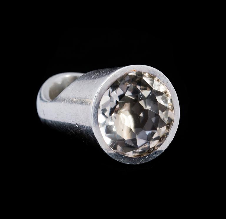 RING, sterlingsilver, Vang, Danmark. Vikt ca 28 g.