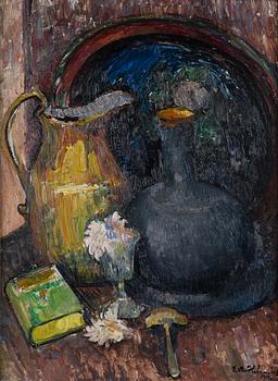 Ester Helenius, Asetelma.