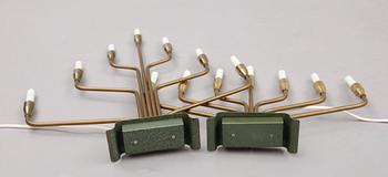 ADVENTSLJUSSTAKAR, 2 st, Osram, 1900-talets mitt/andra hälft.