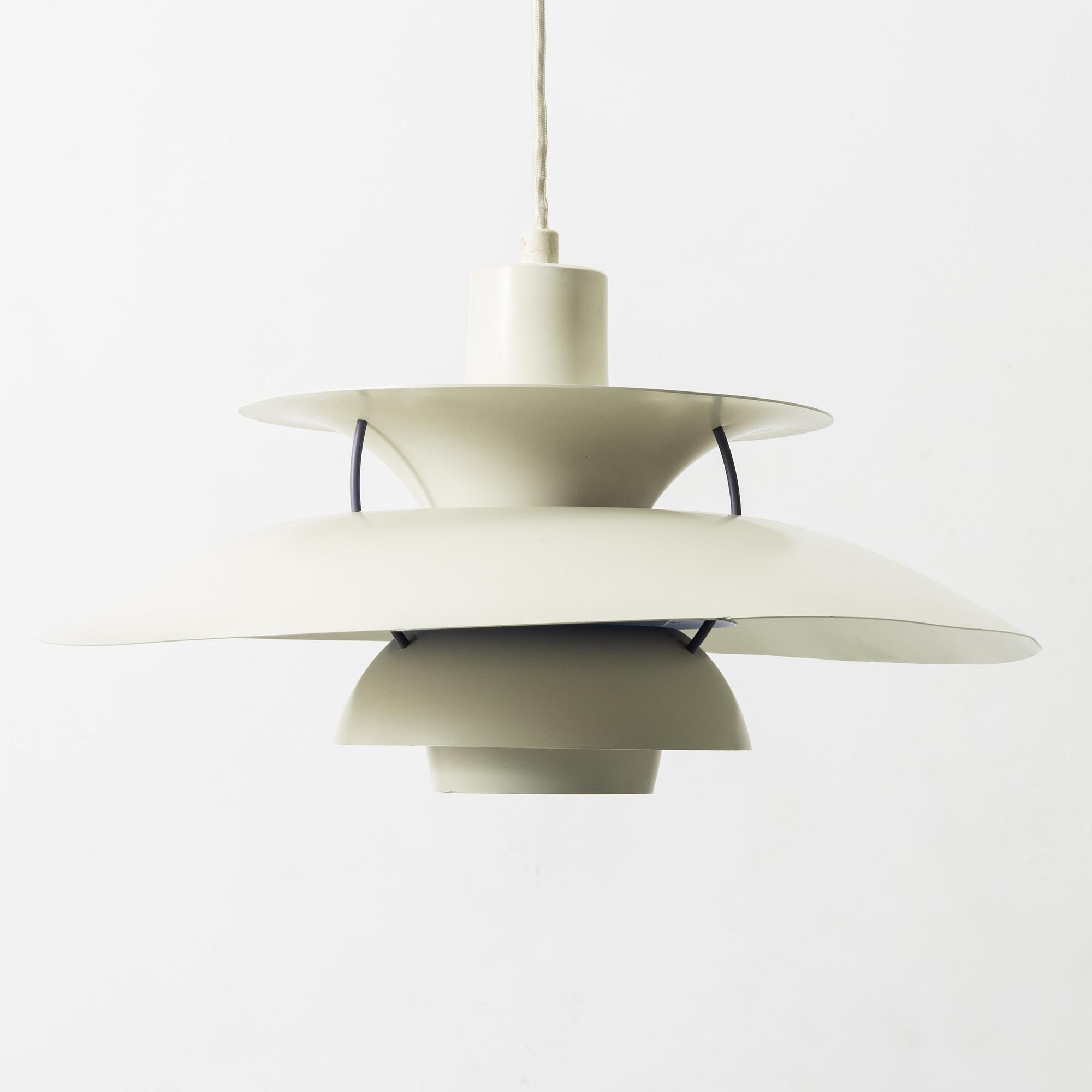 Poul Henningsen, ceiling lamp, "PH5", Louis Poulsen, Denmark.