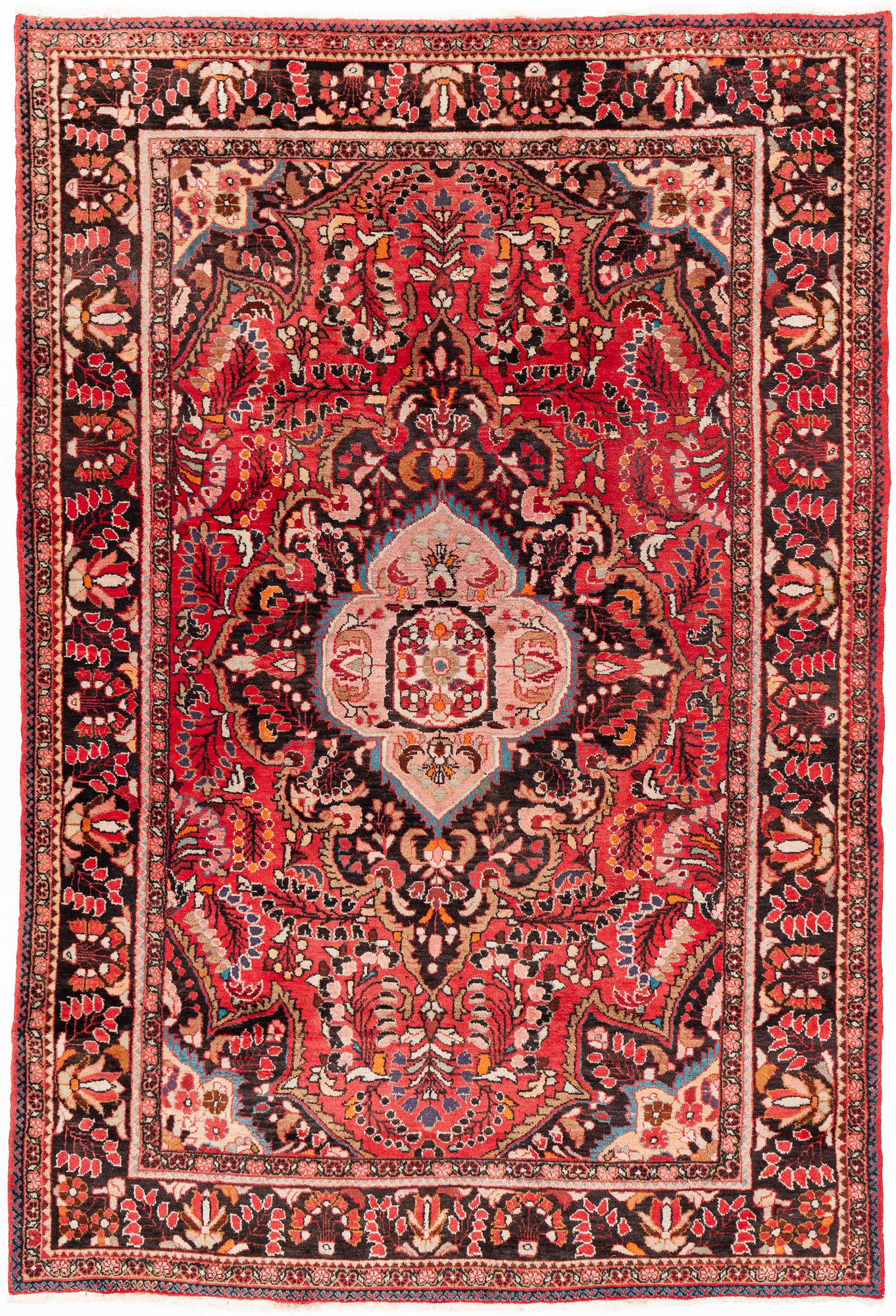 Rug, Hamadan, approx. 330 x 223 cm.