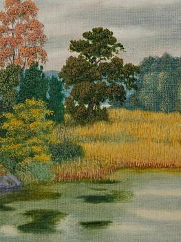Oskar Bergman, Autumn Landscape.