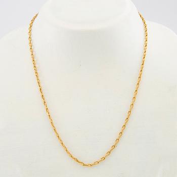 Necklace 18K gold Alessi Domenico Italy.