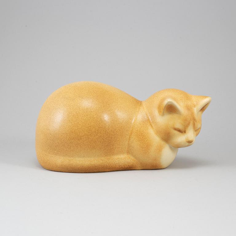 LISA LARSON, figurin, stengods, "Moses", K-Studion, Gustavsberg, signerad.