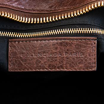 BALENCIAGA Brown Work Giant Bag.