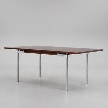 Hans J. Wegner, a rosewood "AT-322" table, Andreas Tuck, Denmark, 1960s.