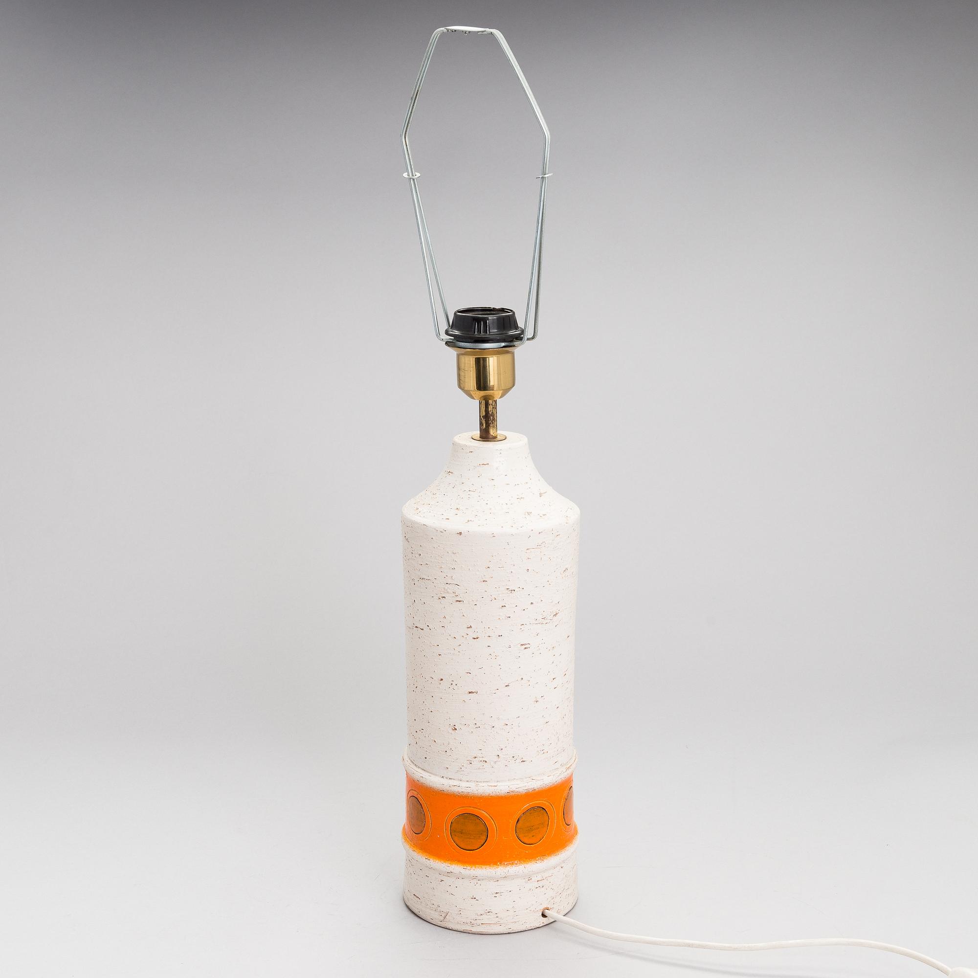 BORDSLAMPA, Bitossi, Italien 1900-talets slut.