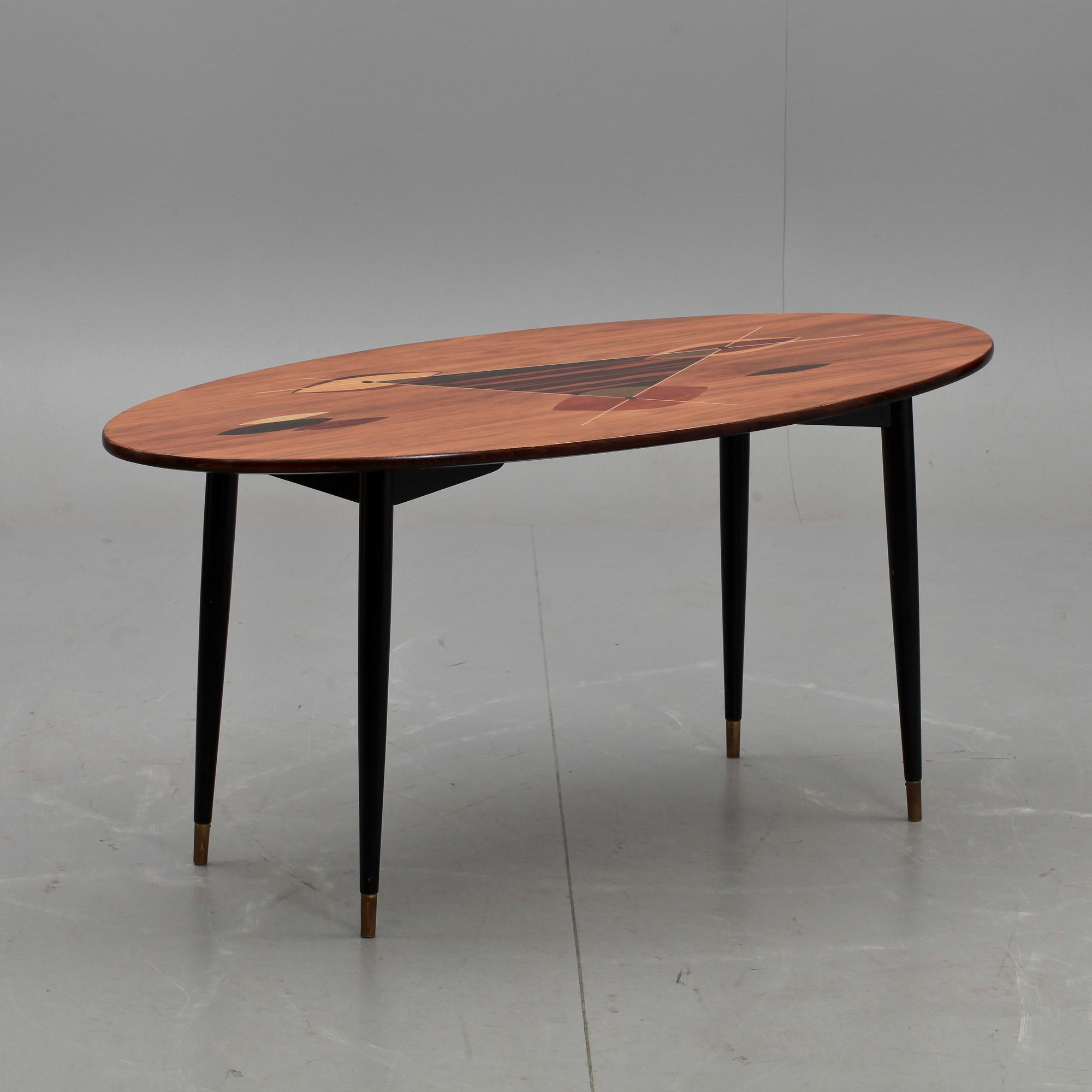 SOFFBORD, Möbelbolaget Tranås, 1900-talets andra hälft.