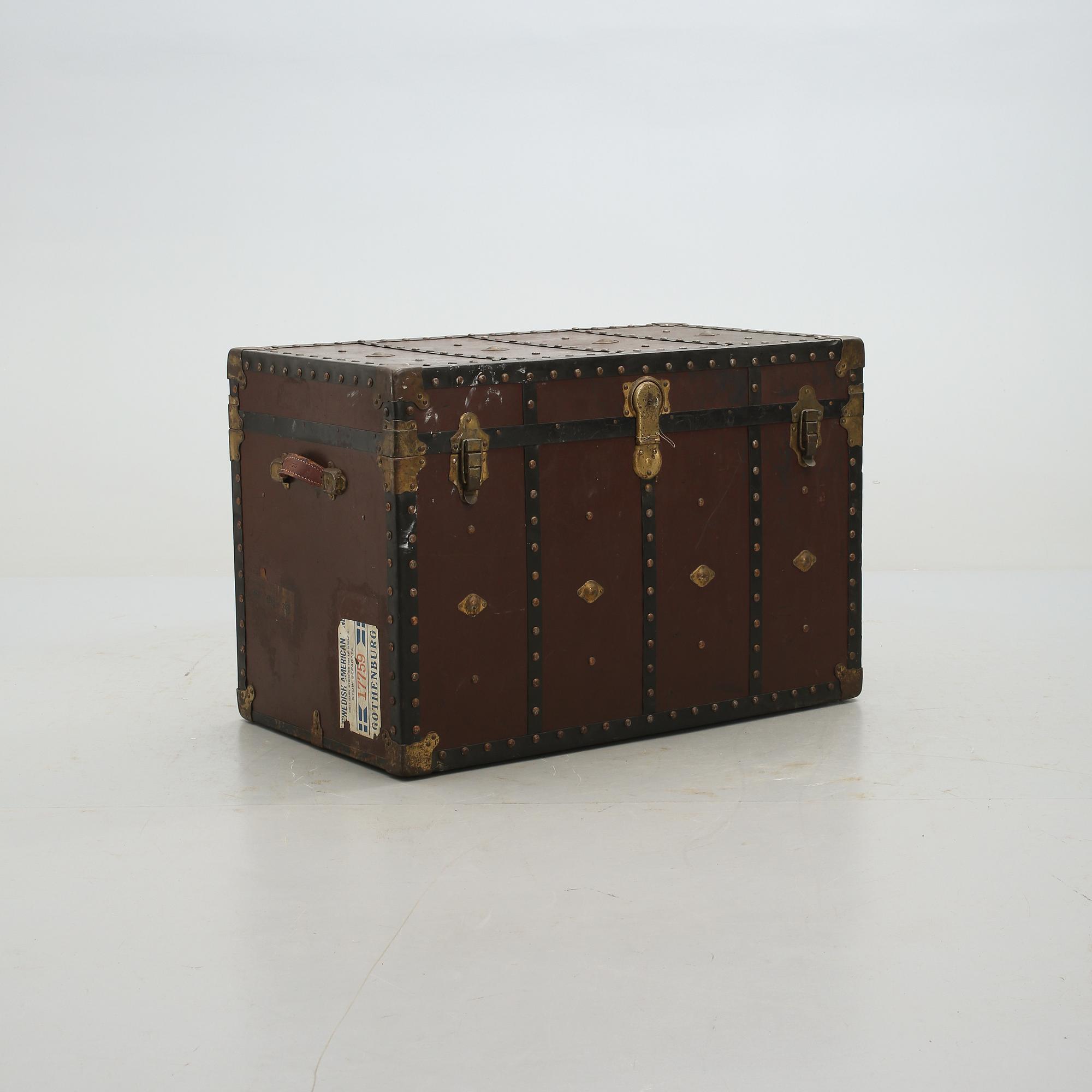 KOFFERT, Multnomah Baggageman Proof, Portland, omkring år 1900.