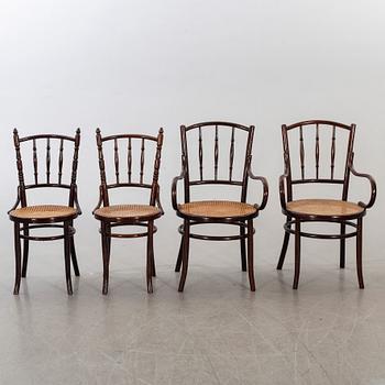 KARMSTOLAR, ett par samt STOLAR, ett par, Fischer och Mundus, 1900-talets första del.