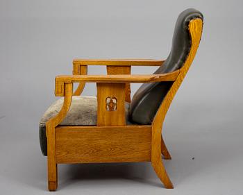 FÅTÖLJ, jugend, Finland 1900-talets början.